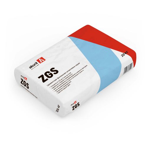 ZGS - ZGS Цементная финишная шпаклевка серая