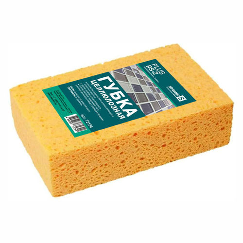 PLUS RS-Z - PLUS RS-Z Губка целлюлозная желтая для уборки затирочных смесей