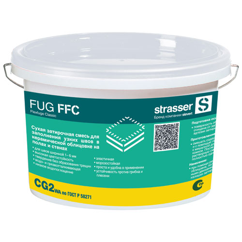 FUG FFC - FUG FFC Сухая затирочная смесь для заполнения узких швов (1-6 мм), CG2WA