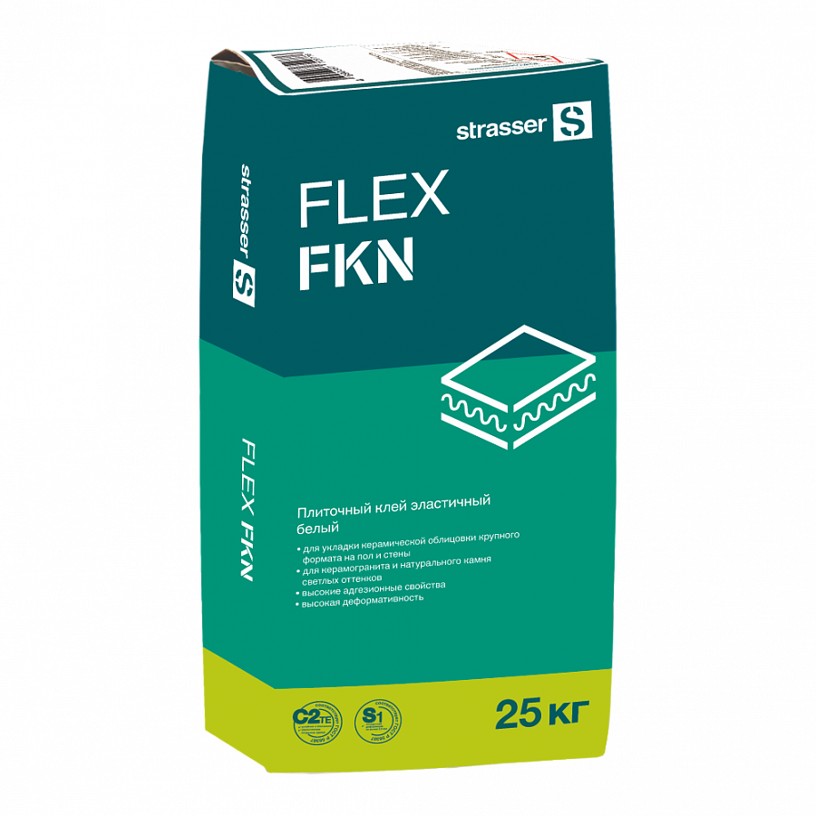 FLEX FKN Плиточный клей эластичный белый C2 TE S1