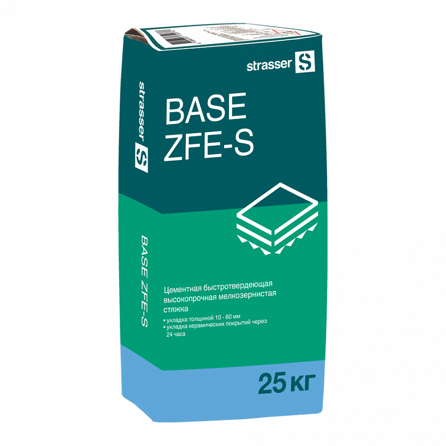 BASE ZFE-S Цементная быстротвердеющая стяжка
