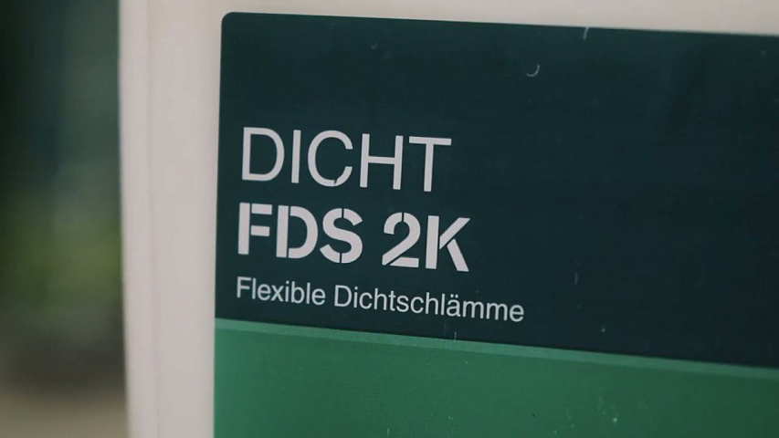 DICHT FDS 2K Двухкомпонентная эластичная гидроизоляция на цементной основе