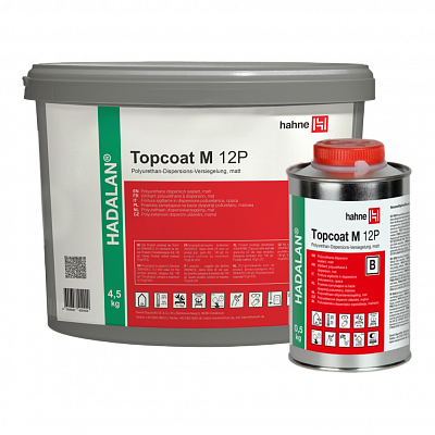 ХАДАЛАН Топкоут М 12П / HADALAN Topcoat M 12P Полиуретановый дисперсионный защитный лак, матовый